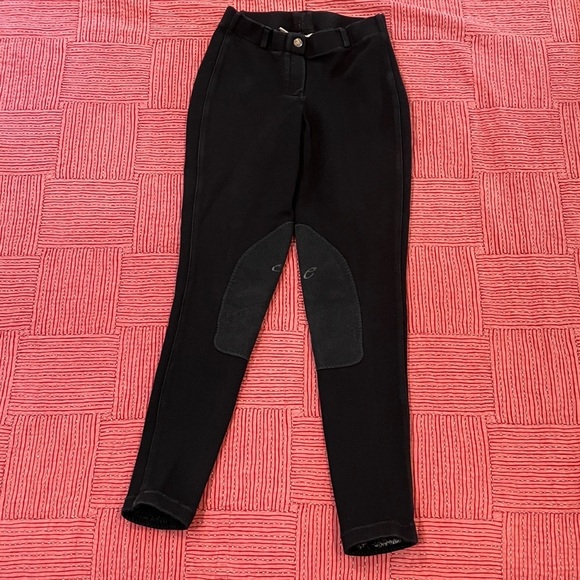 Women’s size 24 equestrian / Riding Pants with reinforced knee Patches (suede) - Picture 1 of 15